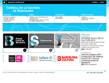 Tablet Screenshot of conselldecultura.cat